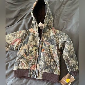 Toddler carthart hunter jacket NWT 2T